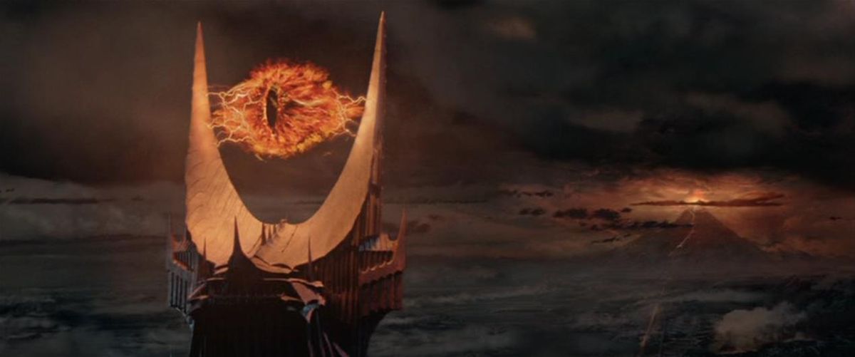 The eye of Sauron The eye of Sauron
